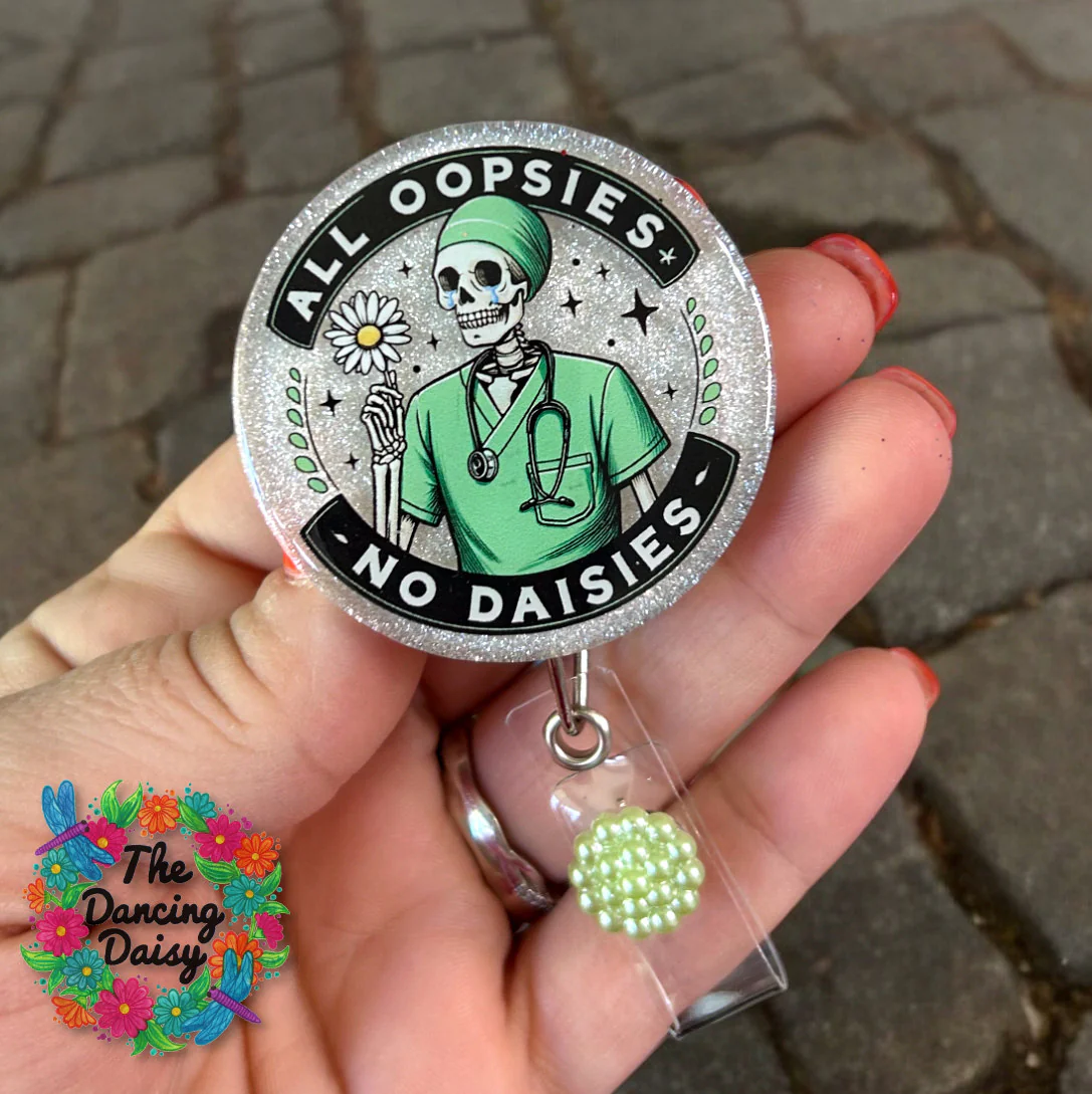 All Oopsies No Daisies UV DTF Decal - Image 2