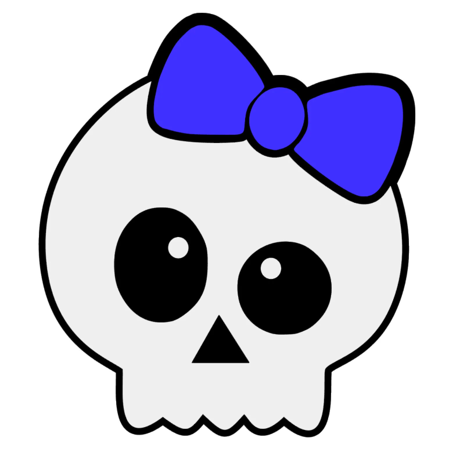 Anime Skull Acrylic Blank - Image 2