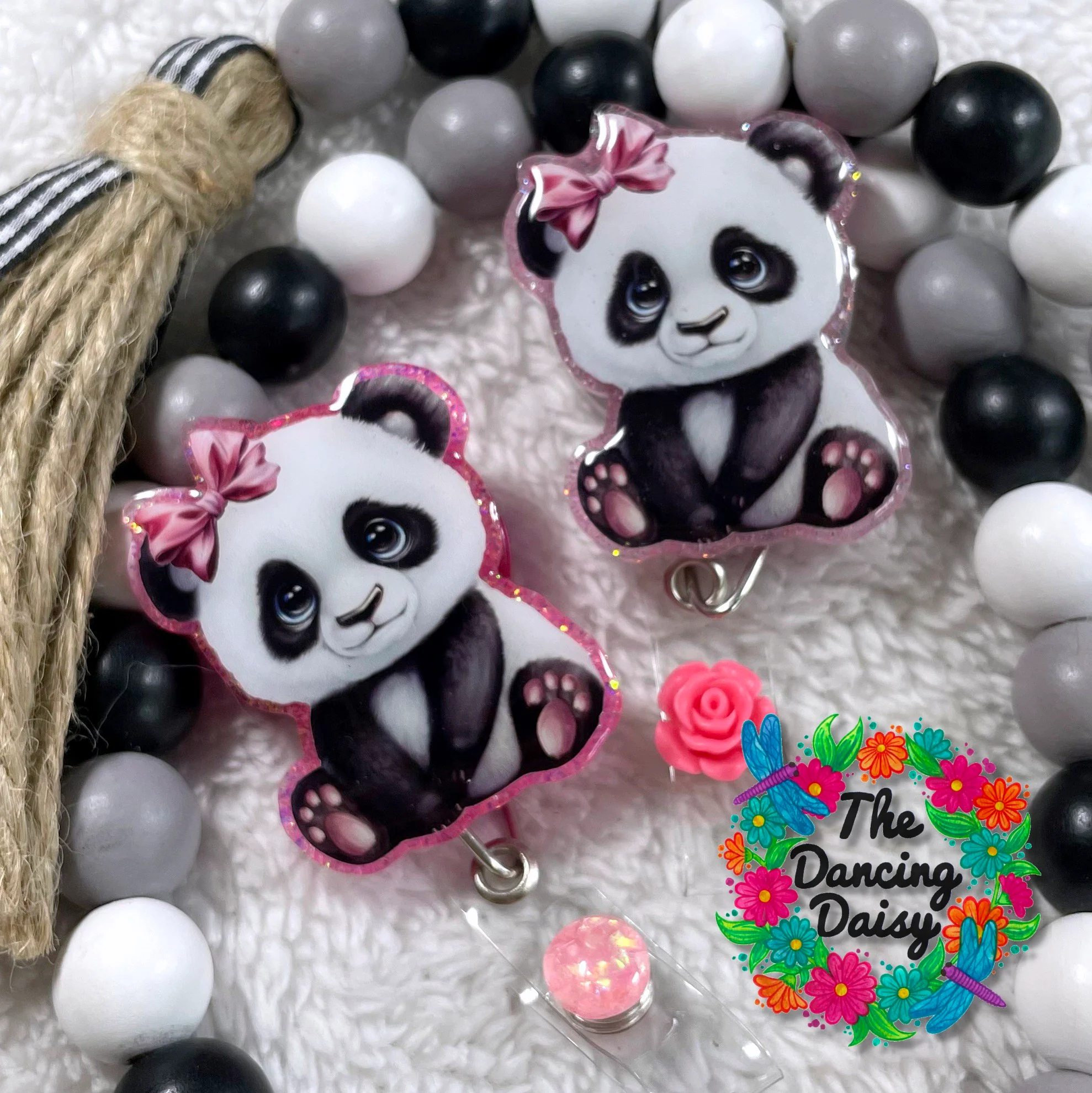 Baby Panda Decal & Acrylic Blank COMBO - Image 2