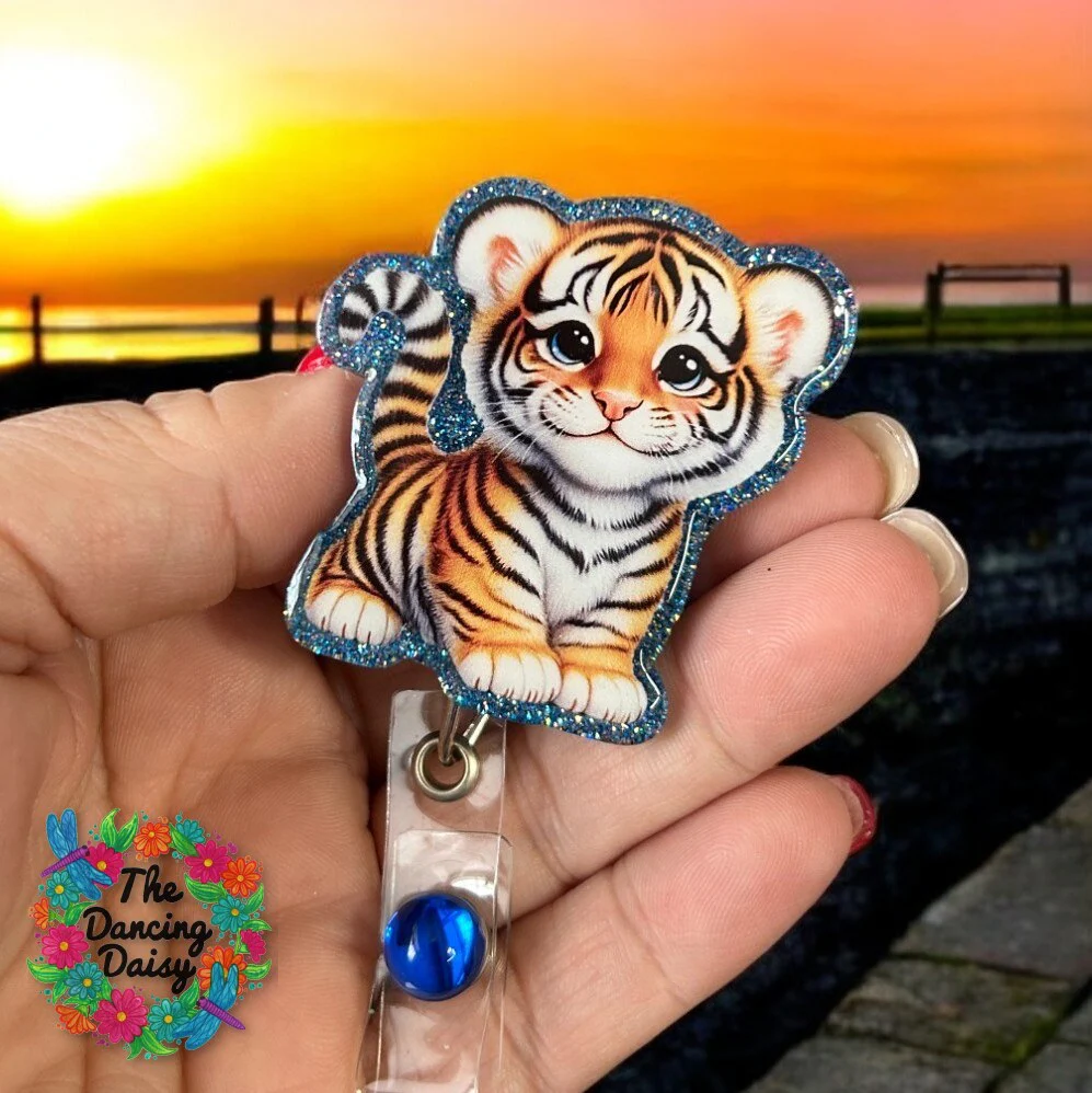 Baby Tiger Decal & Acrylic Blank COMBO - Image 2