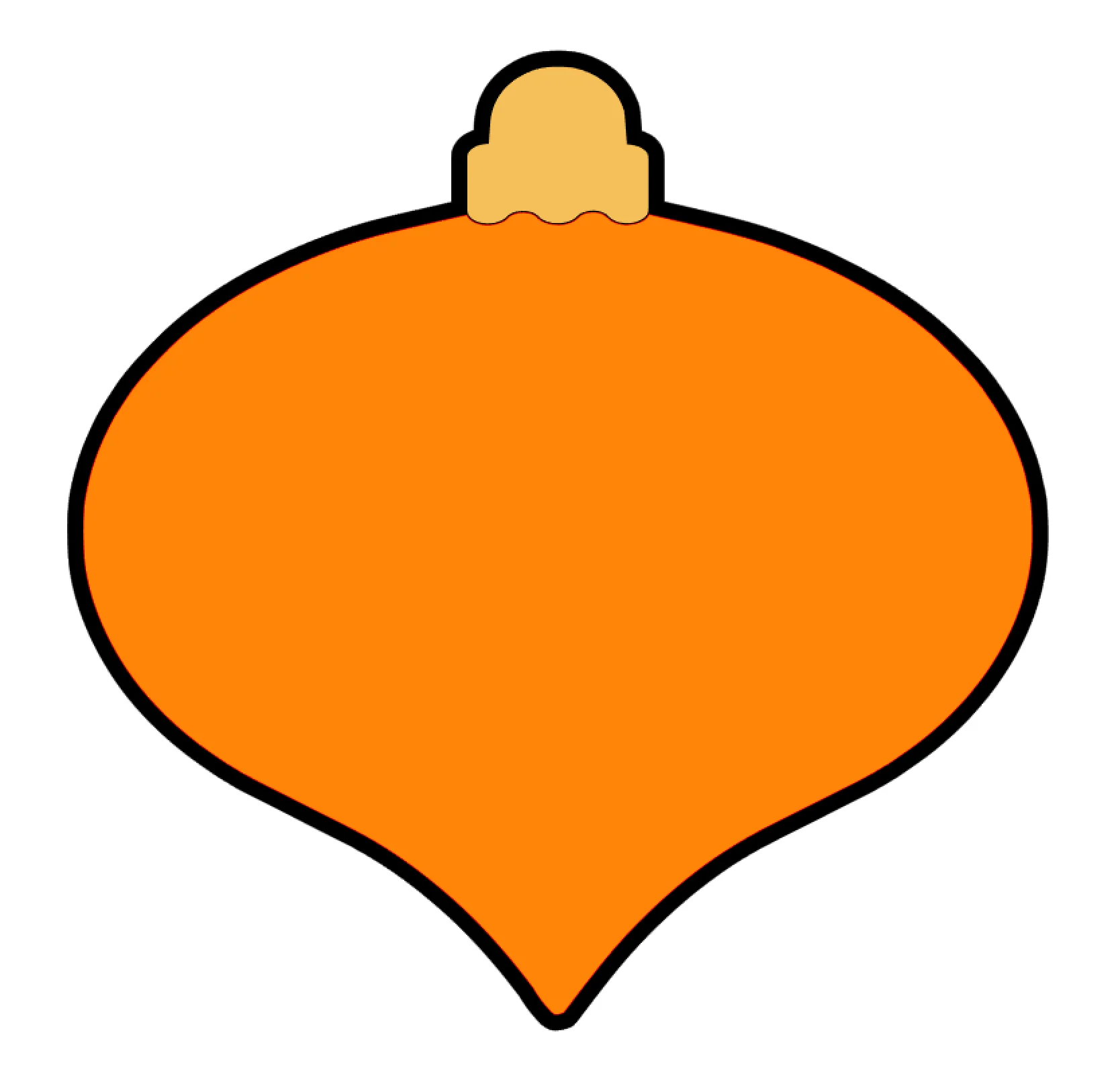 Bauble Style 2 Acrylic Blank - Image 2