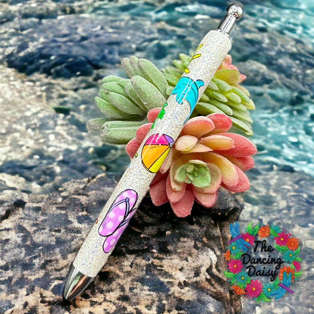 Beach Pen Wrap UV DTF - Image 3