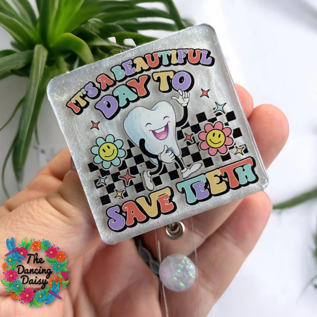 Beautiful Day Save Teeth UV DTF - Image 2