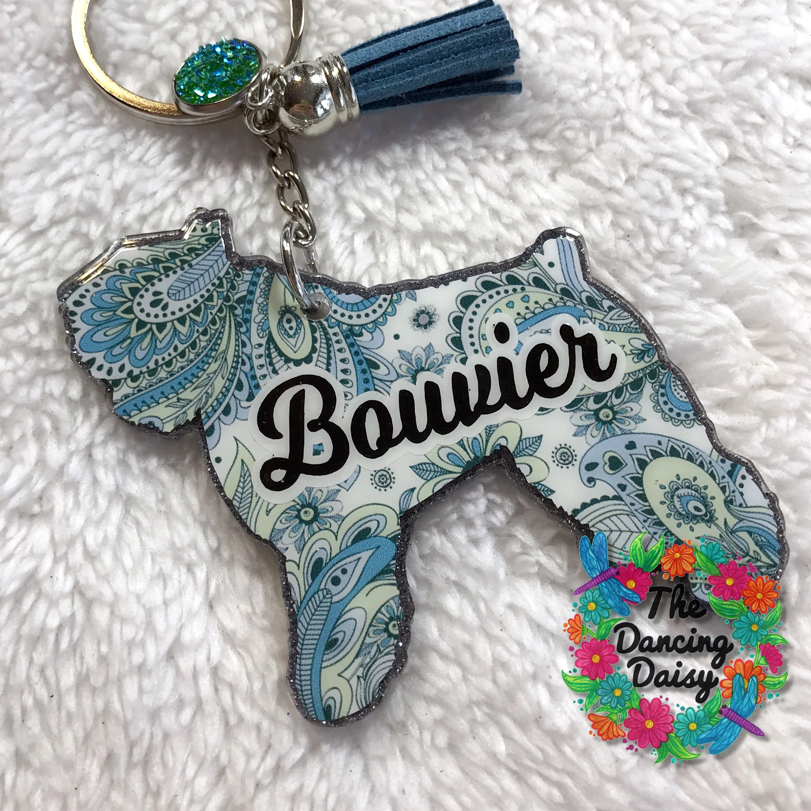 Bouvier Des Flandres Profile Acrylic Blank - Image 3