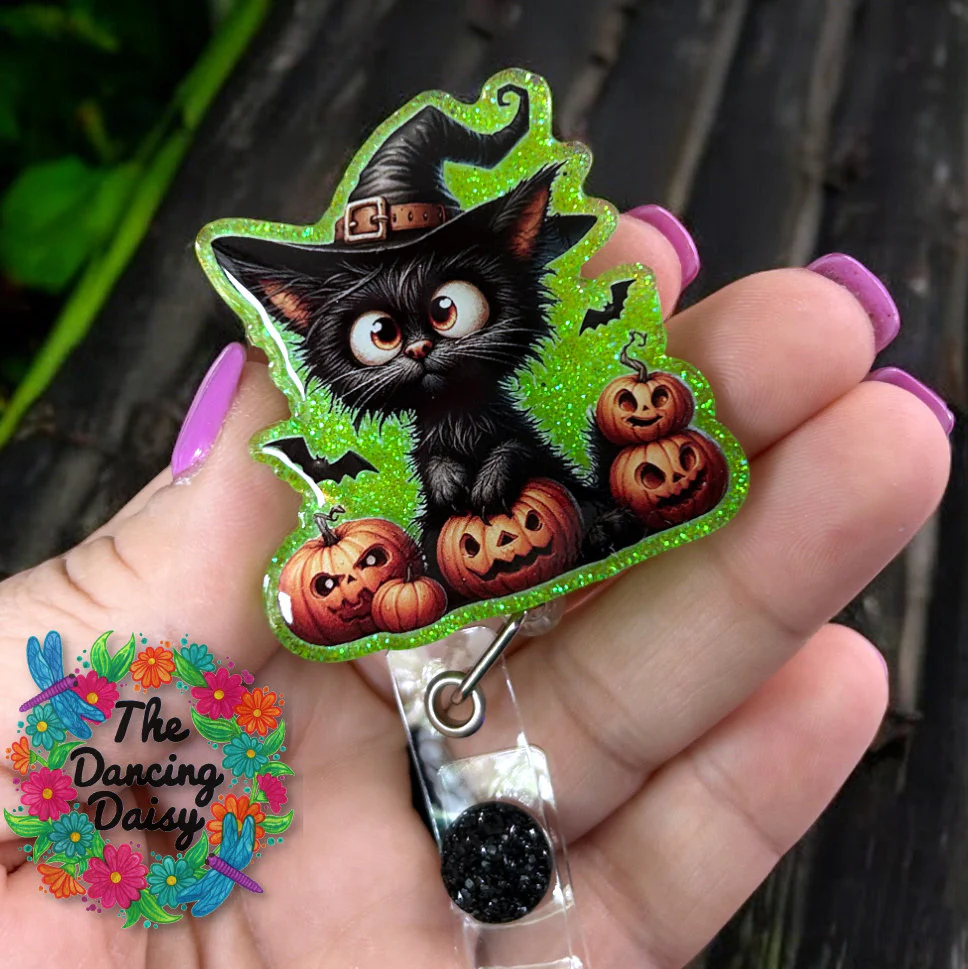 Cat Pumpkin Decal & Acrylic Blank COMBO - Image 2