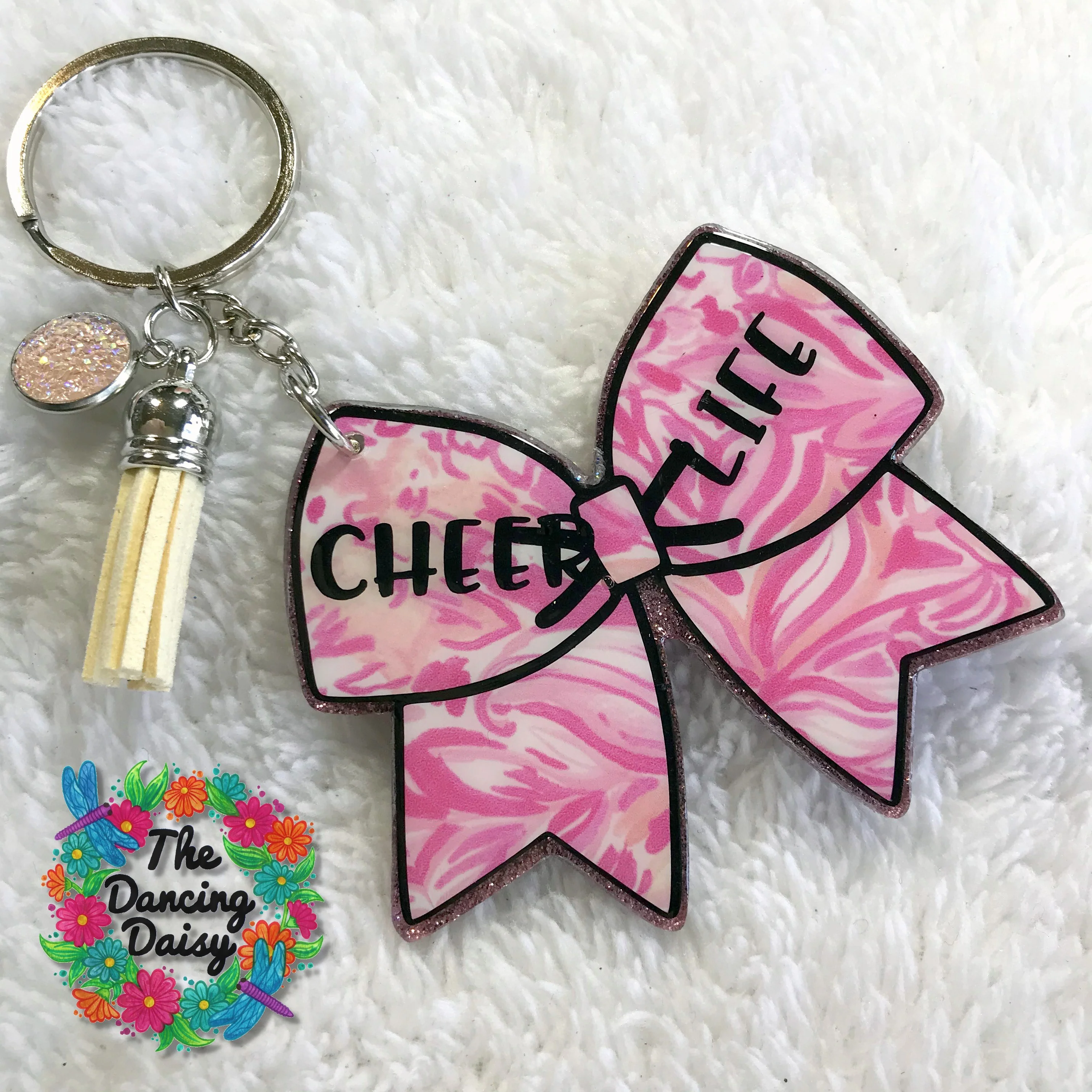 Cheer Bow Acrylic Blank - Image 3