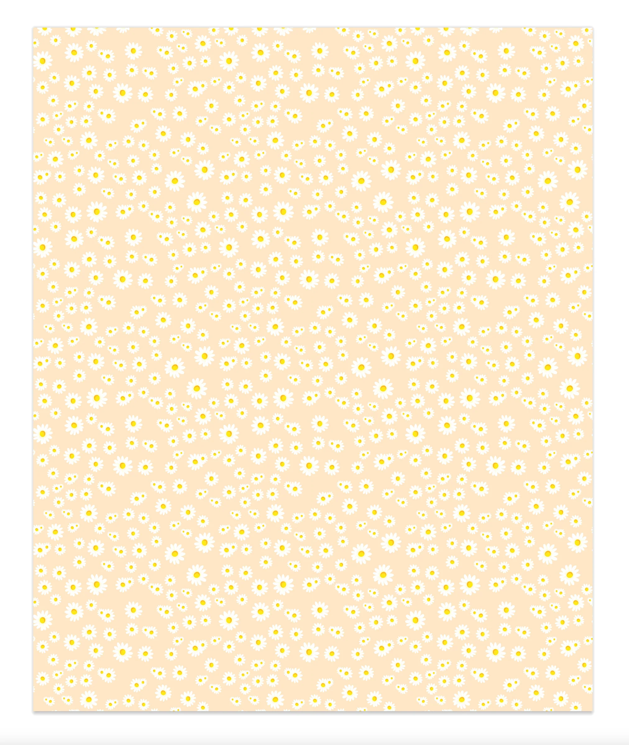Daisy Flower 1 Faux Leather