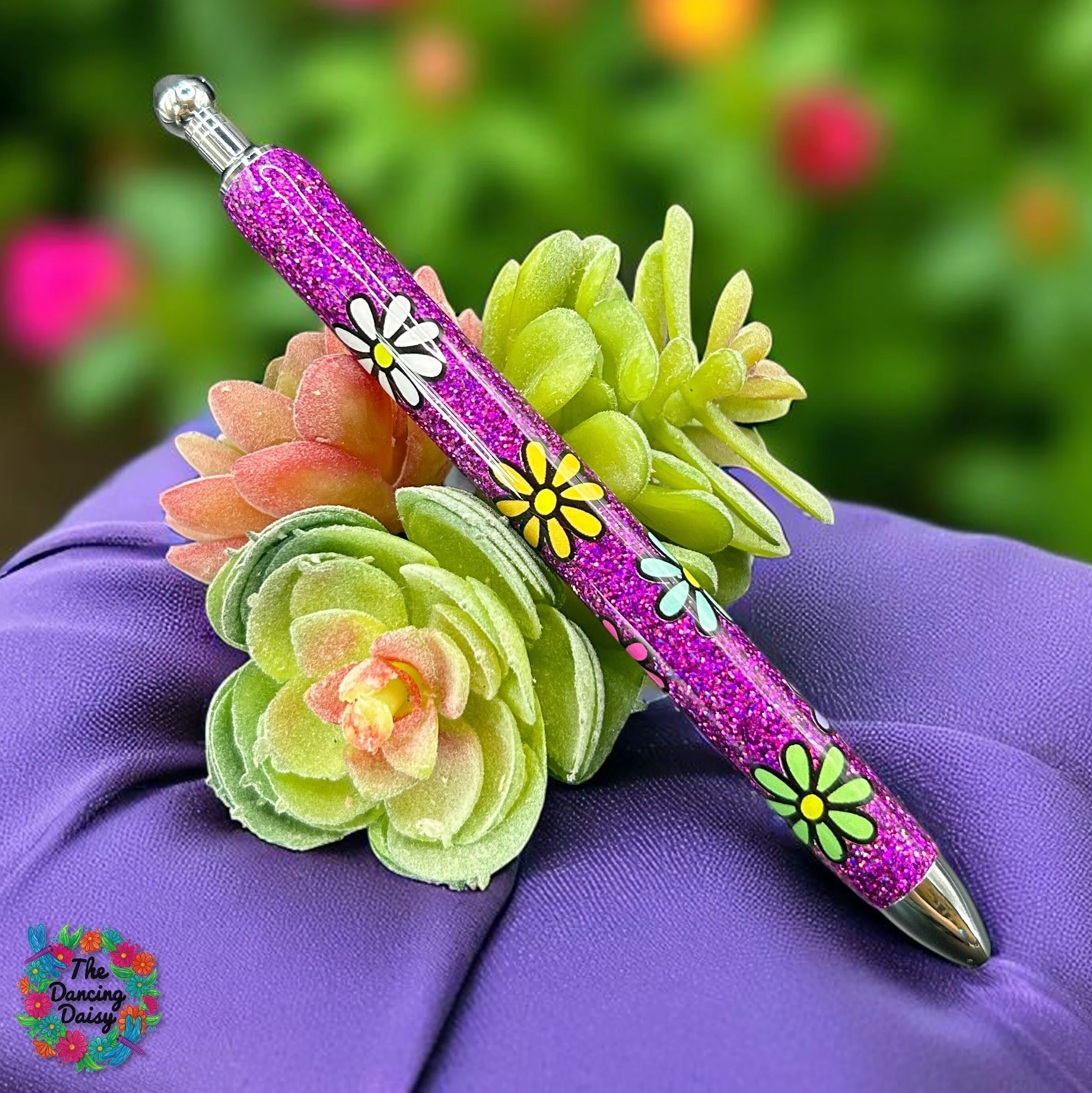 Doodle Daisies Pen Elements UV DTF - Image 3