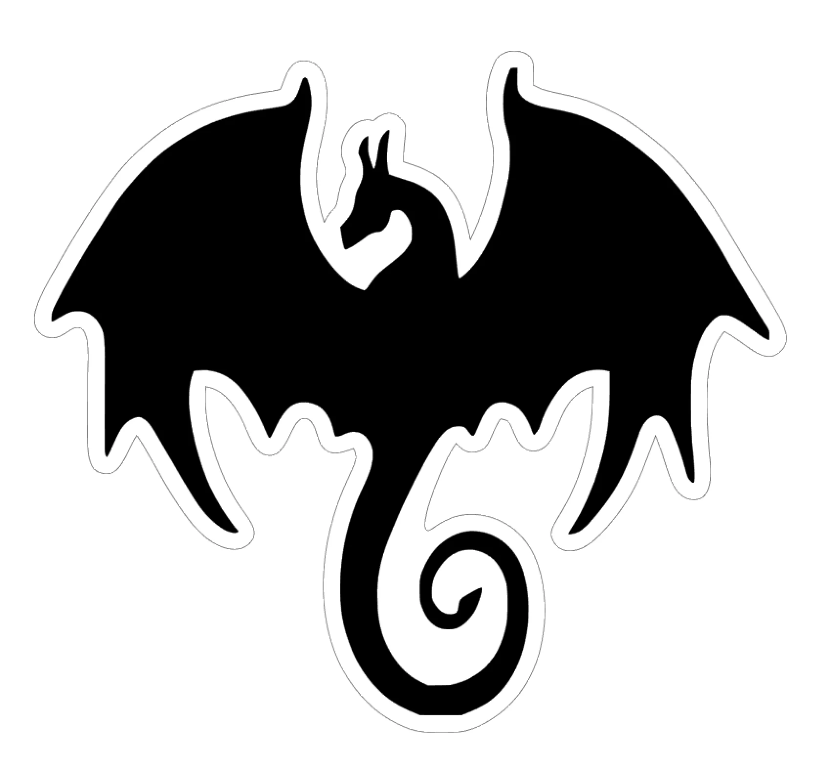 Dragon Acrylic Blank - Image 2