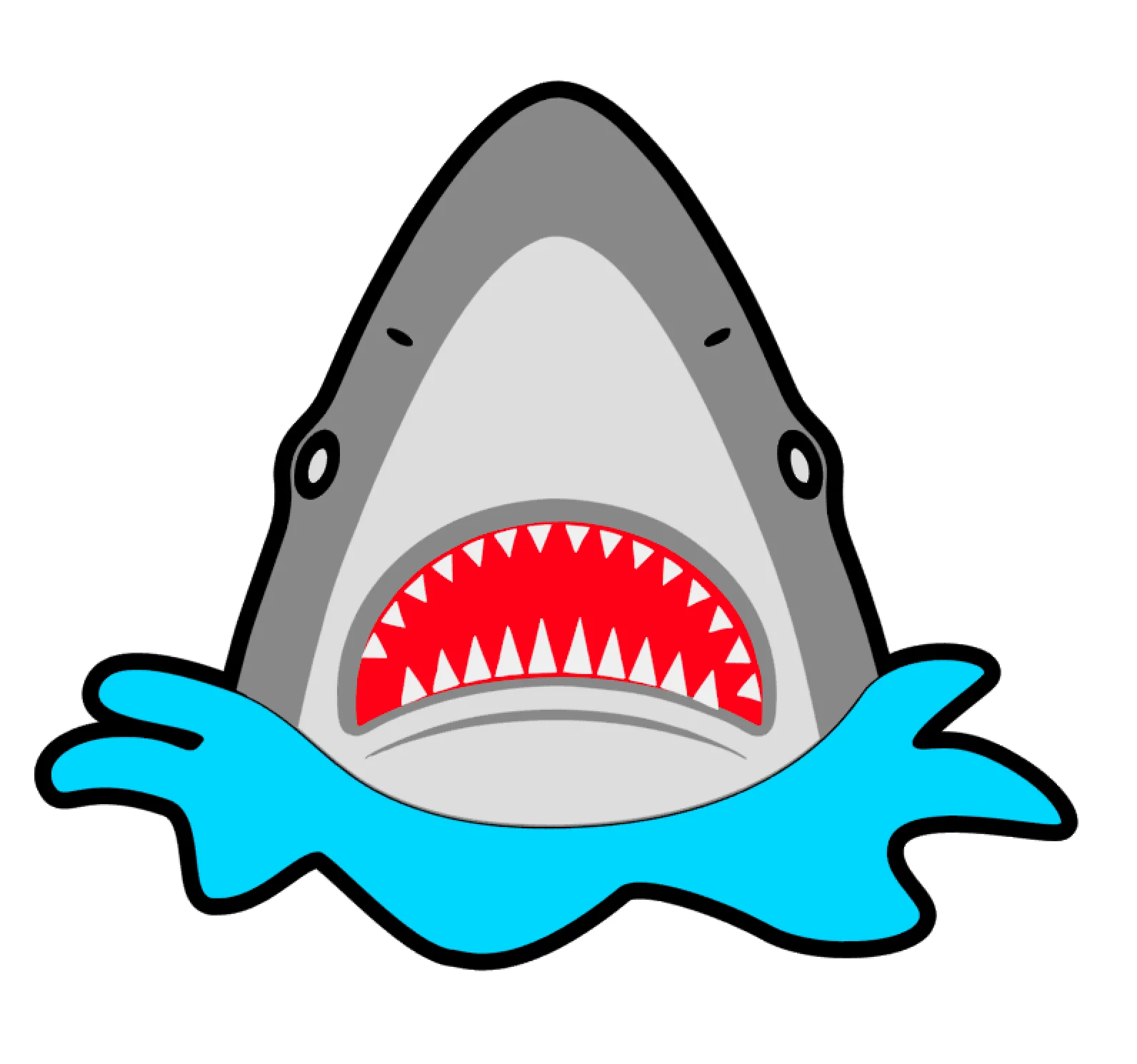 Great White Shark Acrylic Blank - Image 2