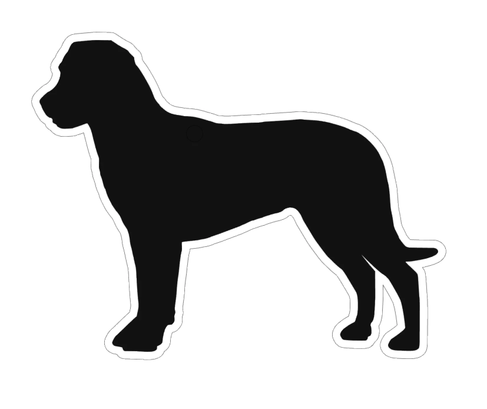 Greater Swiss Mountain Dog Acrylic Blank - Image 2