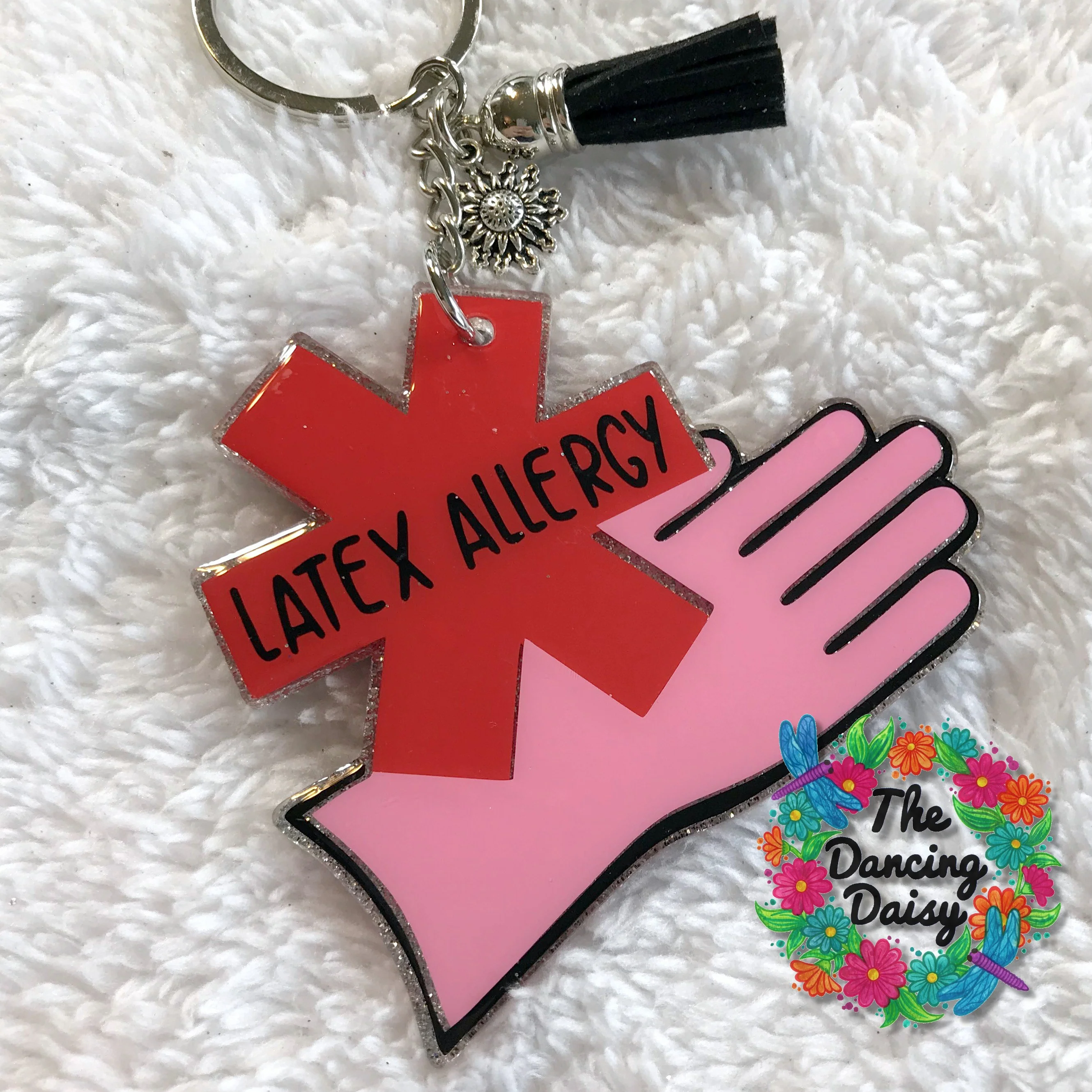 Latex Allergy Acrylic Blank - Image 3