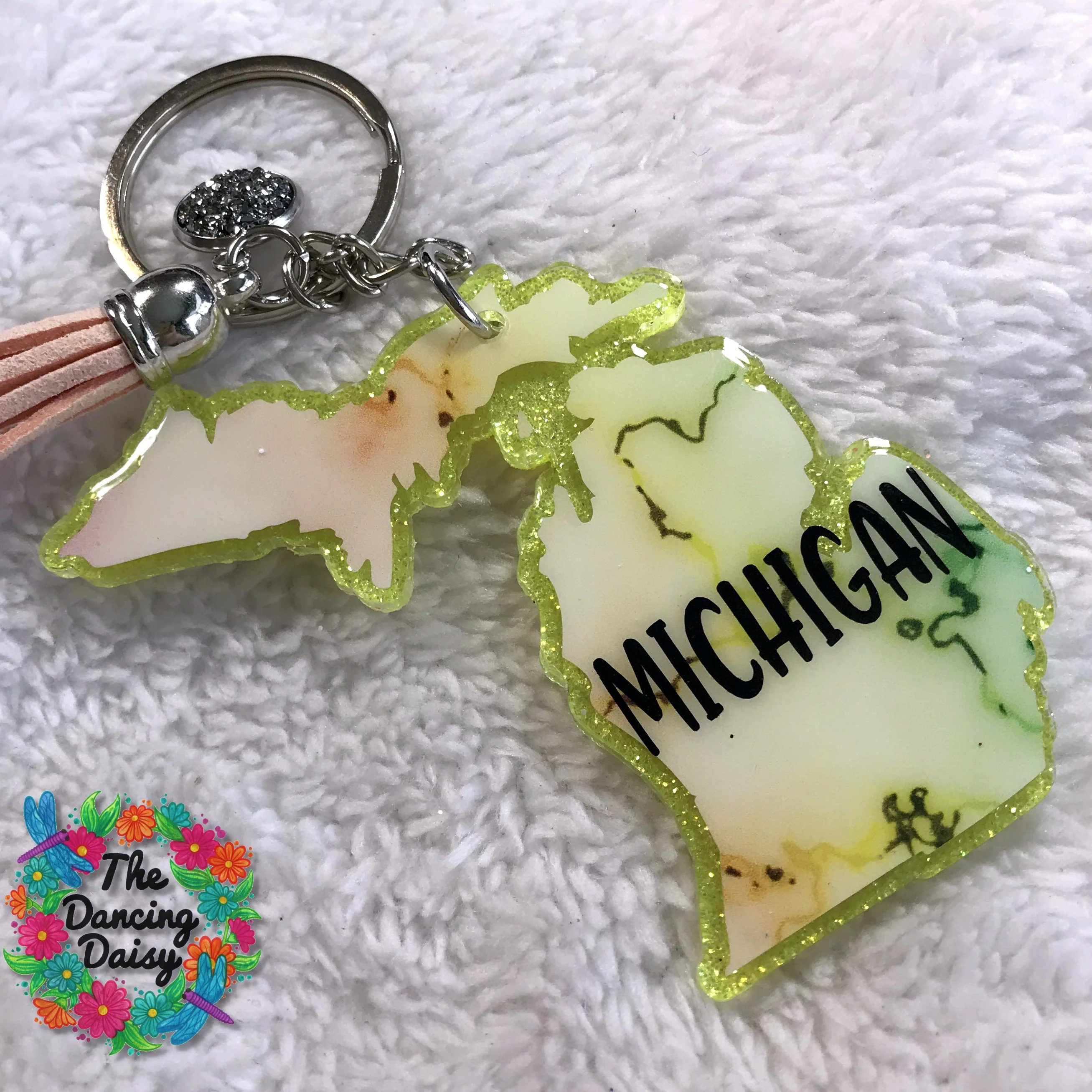 Michigan (Both Peninsulas) Acrylic Blank - Image 3
