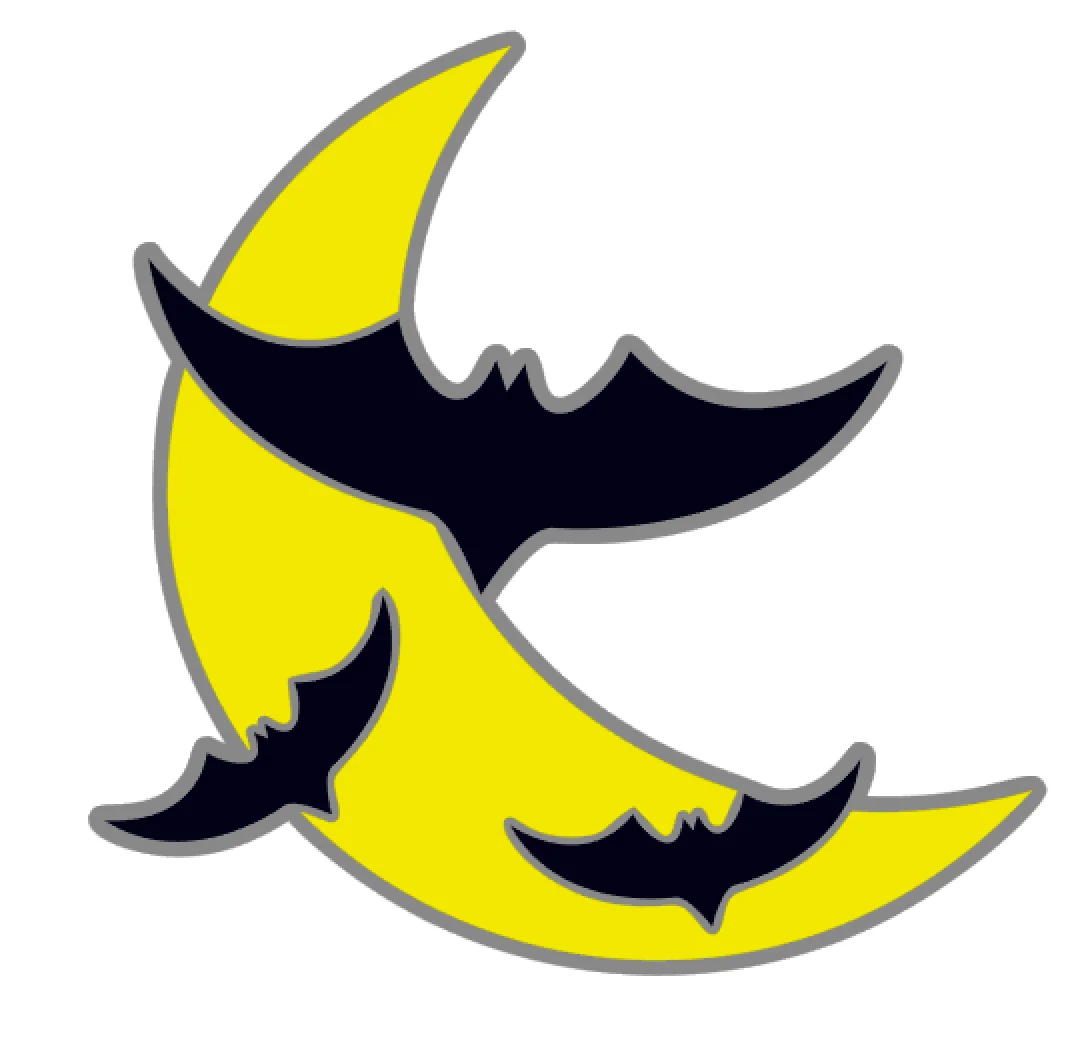 Moon Bats Acrylic Blank - Image 2