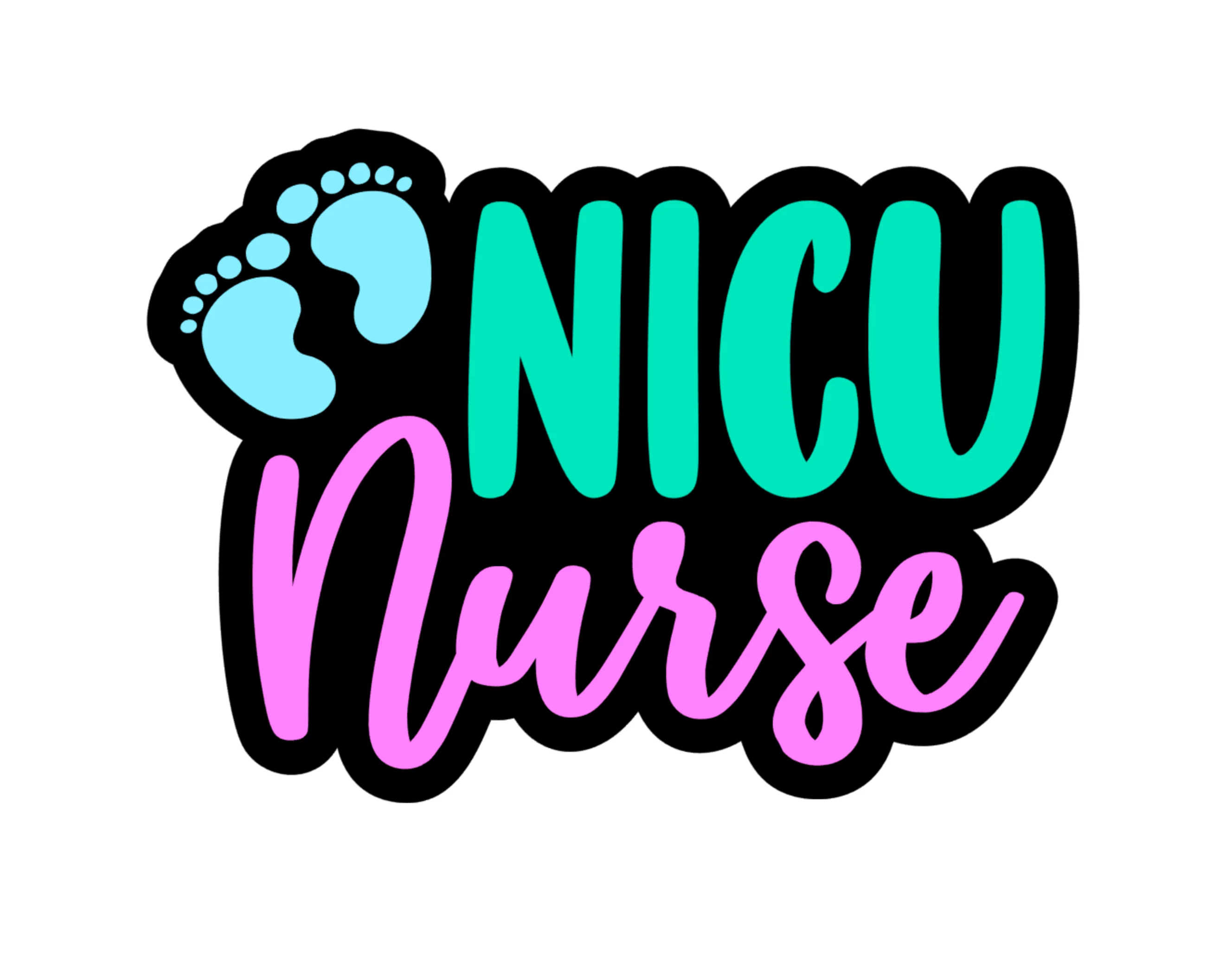 NICU Nurse Badge Reel Blank