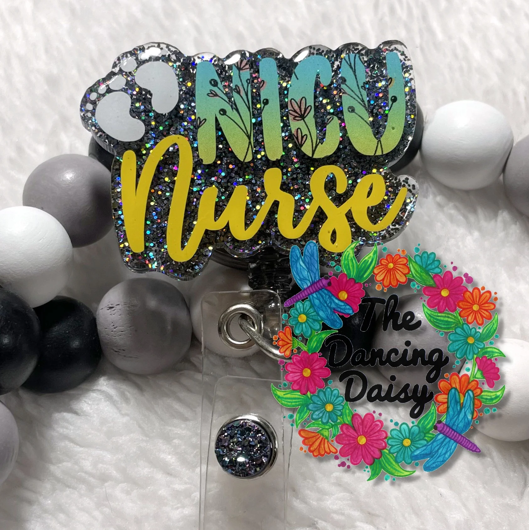 NICU Nurse Badge Reel Blank - Image 2