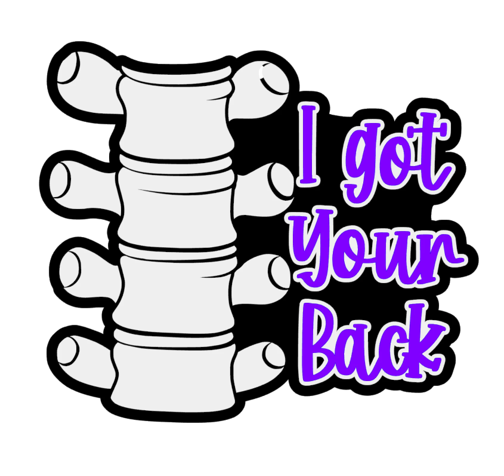 Ortho Spine Acrylic Blank - Image 2
