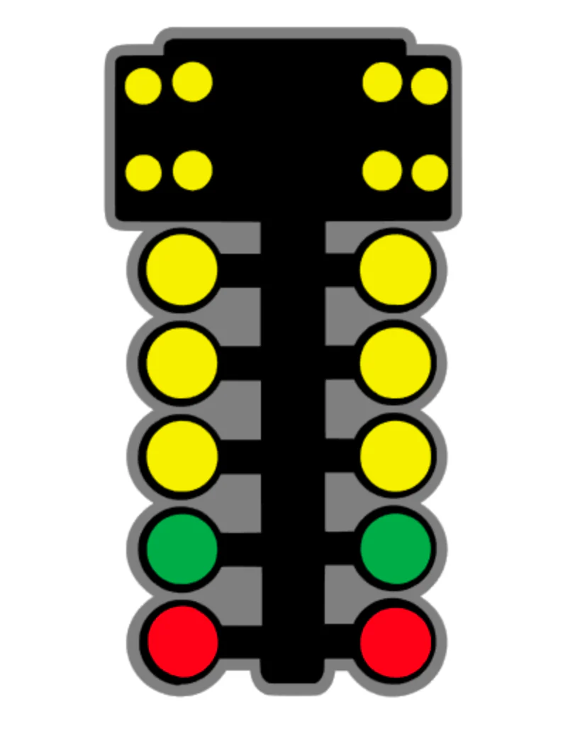 Racing Lights Acrylic Blank - Image 2