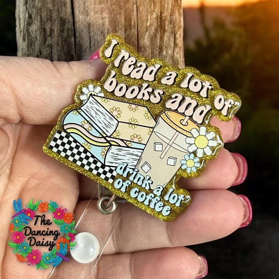 Read Books Drink Coffee Decal & Acrylic Blank COMBO - Image 2