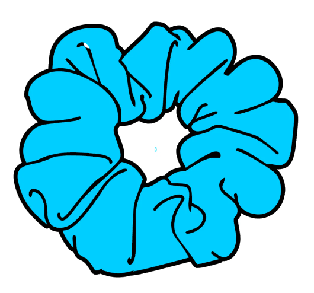 Hair Scrunchie Acrylic Blank - Image 2