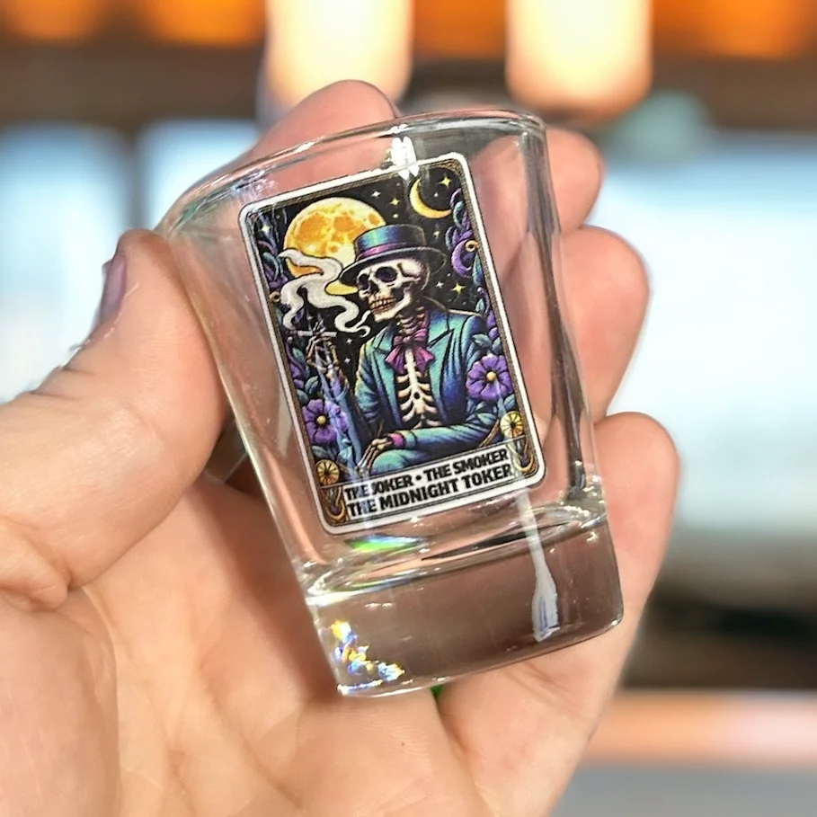 Tarot The Joker, Smoker, Midnight Toker UV DTF - Image 3