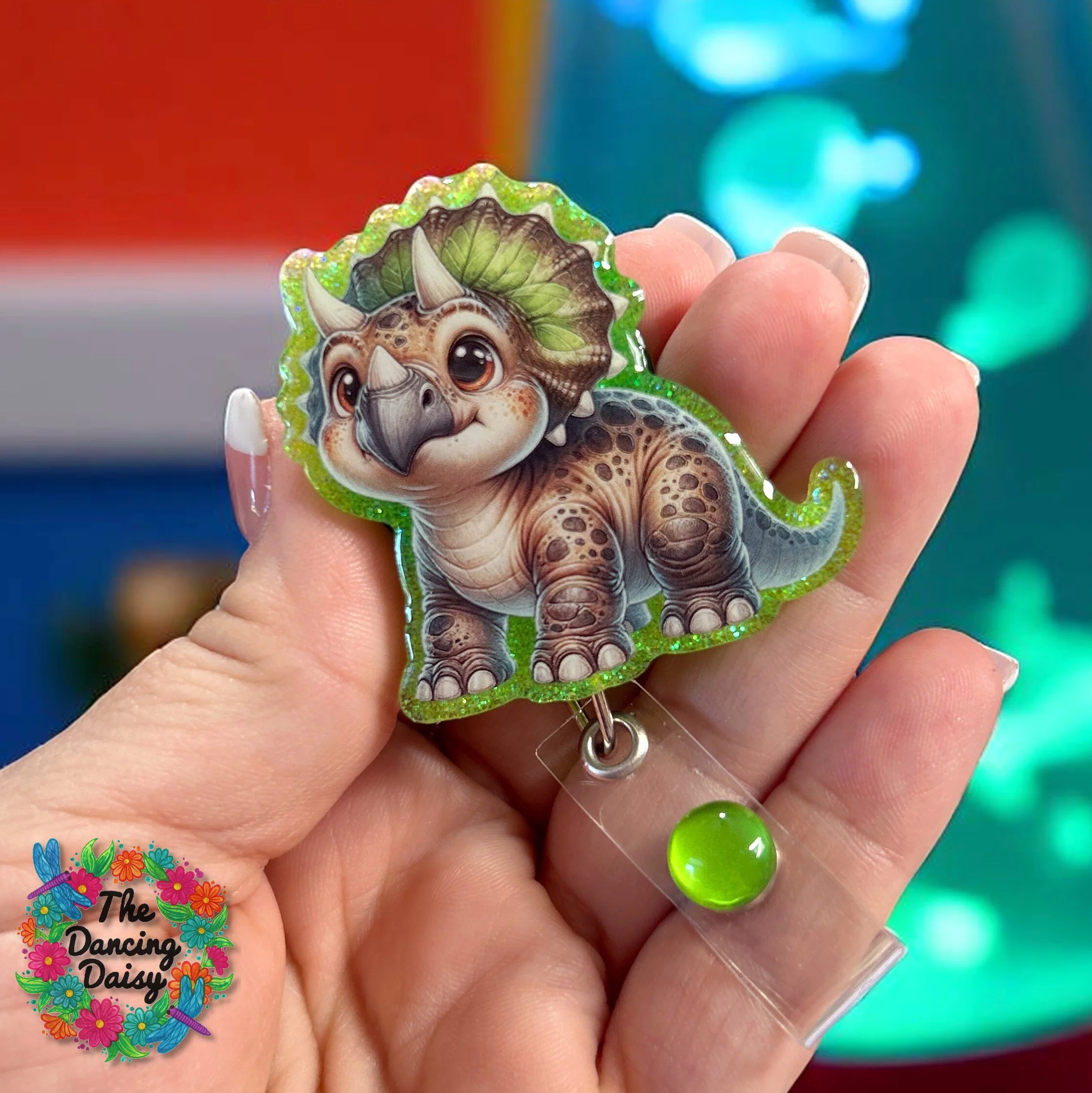 Triceratops Decal & Acrylic Blank COMBO - Image 2