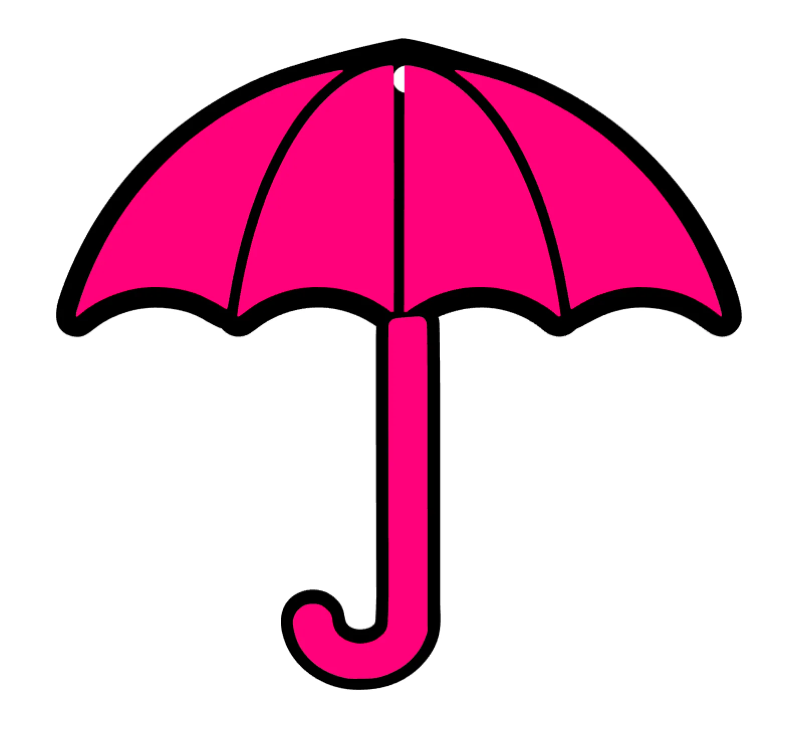 Umbrella Acrylic Blank - Image 2