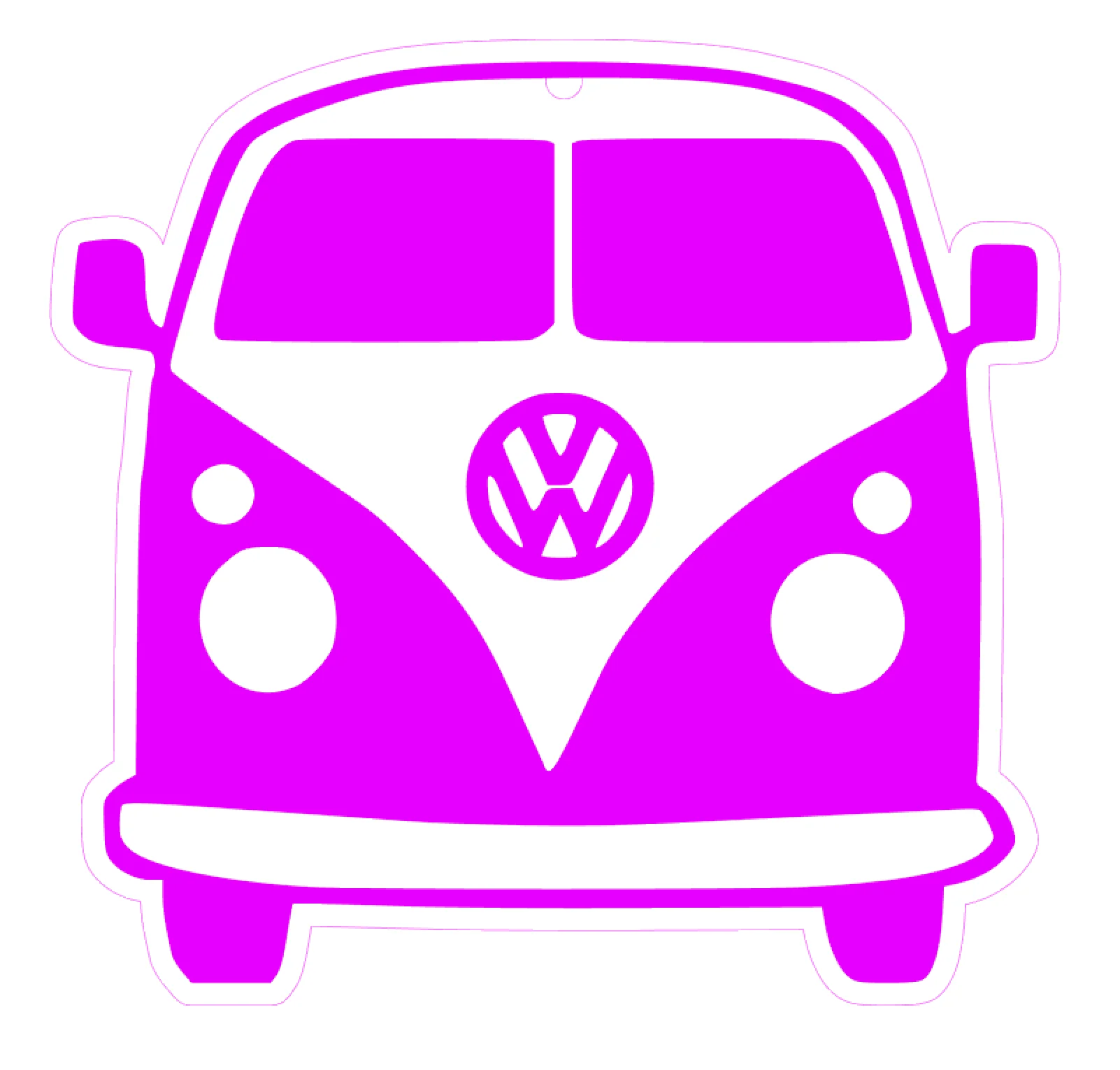 VW Bus Acrylic Blank - Image 2