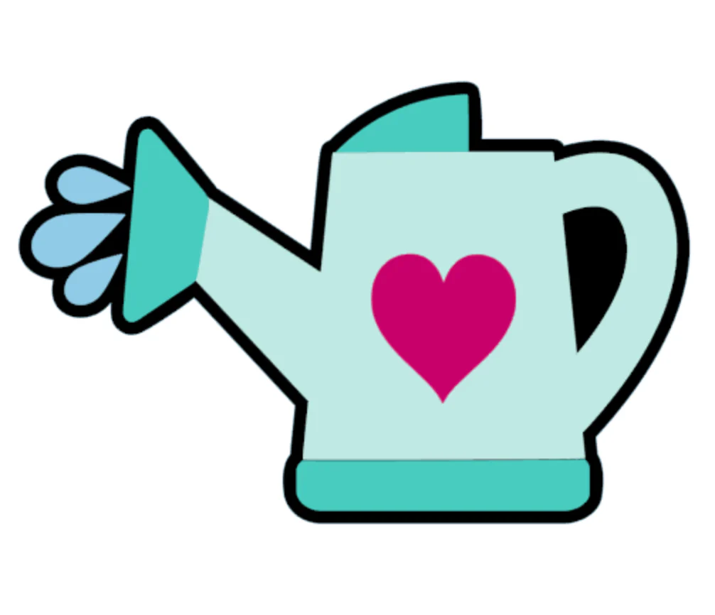 Watering Can Acrylic Blank - Image 2